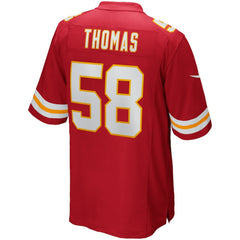Derrick Thomas Kansas City Chiefs Game Retired Player Jersey - Red for sale