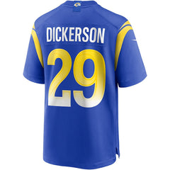 Eric Dickerson Los Angeles Rams Game Retired Player Jersey - Royal sale