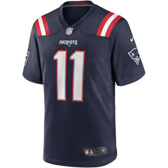 Drew Bledsoe New England Patriots Game Retired Player Jersey - Navy sale