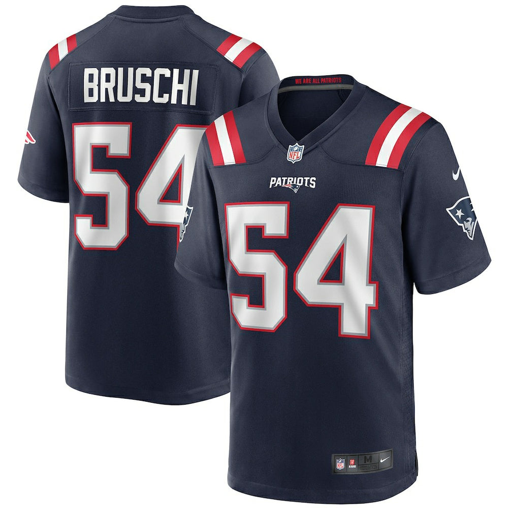 Tedy Bruschi New England Patriots Game Retired Player Jersey - Navy for sale