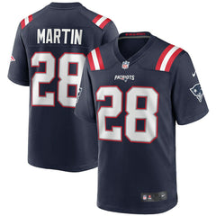 Curtis Martin New England Patriots Game Retired Player Jersey - Navy sale