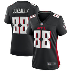 Tony Gonzalez Atlanta Falcons Women's Game Retired Player Jersey - Black cheap