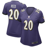 Ed Reed Baltimore Ravens Women's Game Retired Player Jersey - Purple for sale