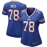 Bruce Smith Buffalo Bills Women's Game Retired Player Jersey - Royal sale