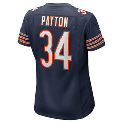 Walter Payton Chicago Bears Women's Game Retired Player Jersey - Navy for sale