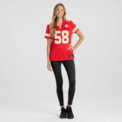 Derrick Thomas Kansas City Chiefs Women's Game Retired Player Jersey - Red on sale