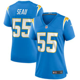 Junior Seau Los Angeles Chargers Women's Game Retired Player Jersey - Powder Blue online