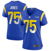 Deacon Jones Los Angeles Rams Women's Game Retired Player Jersey - Royal sale