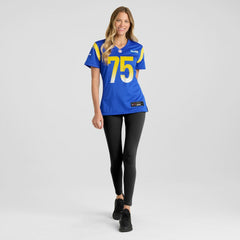 Deacon Jones Los Angeles Rams Women's Game Retired Player Jersey - Royal sale
