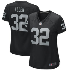 Marcus Allen Las Vegas Raiders Women's Game Retired Player Jersey - Black cheap