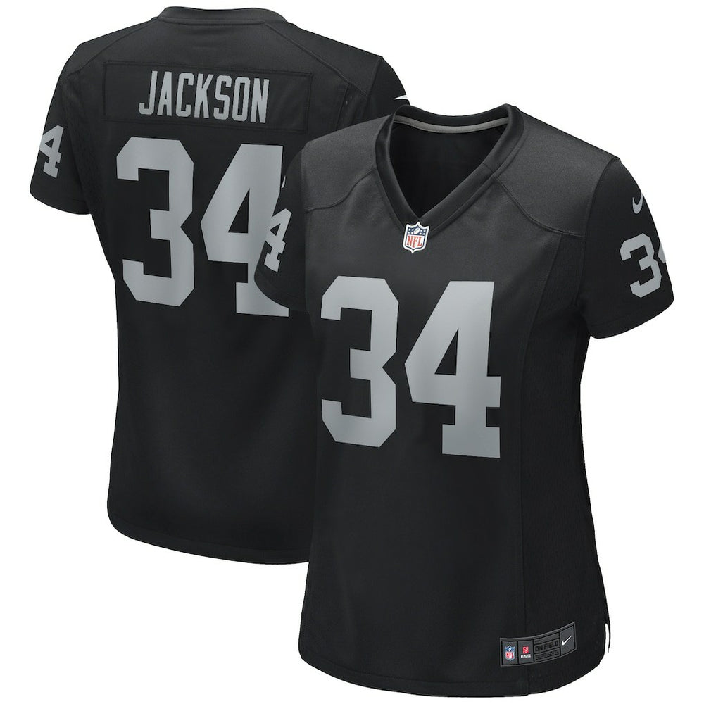 Bo Jackson Las Vegas Raiders Women's Game Retired Player Jersey - Black online