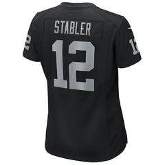 Ken Stabler Las Vegas Raiders Women's Game Retired Player Jersey - Black online
