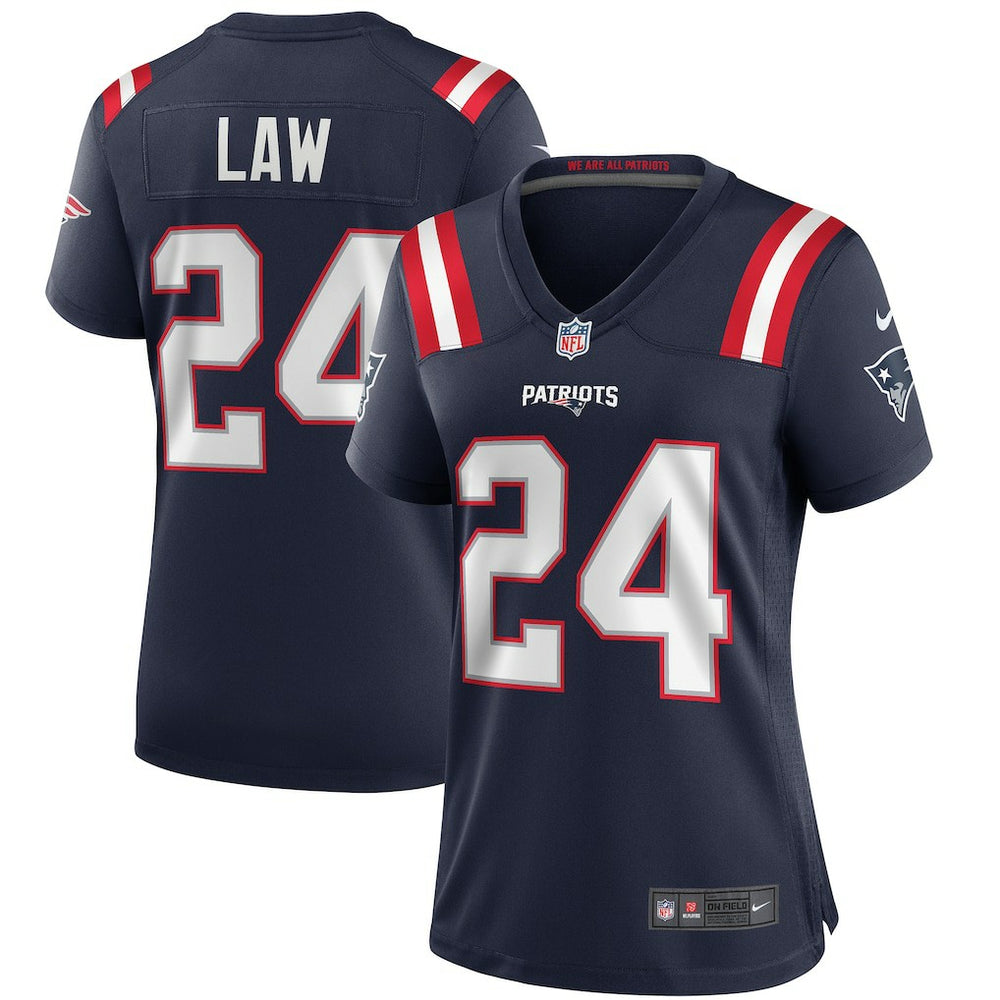 Ty Law New England Patriots Women's Game Retired Player Jersey - Navy online