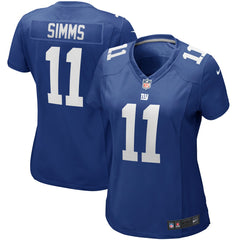 Phil Simms New York Giants Women's Game Retired Player Jersey - Royal on sale