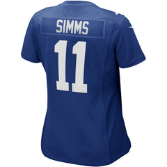 Phil Simms New York Giants Women's Game Retired Player Jersey - Royal on sale