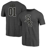 Chicago White Sox Father's Day Greatest Dad Tri-Blend T-Shirt Black