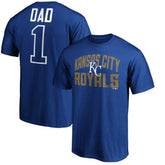 Kansas City Royals Father's Day #1 Dad T-Shirt Royal