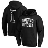 Chicago White Sox Father's Day #1 Dad Pullover Hoodie Black