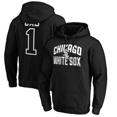 Chicago White Sox Father's Day #1 Dad Pullover Hoodie Black