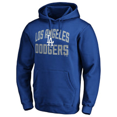 Los Angeles Dodgers Father's Day #1 Dad Pullover Hoodie Royal