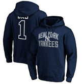 New York Yankees Father's Day #1 Dad Pullover Hoodie Navy