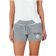 Pittsburgh Steelers Concepts Sport Women's Mainstream Terry Shorts - Gray outlet