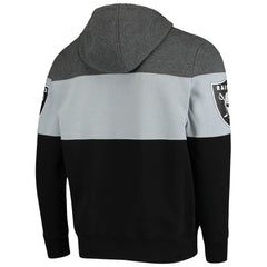Las Vegas Raiders Starter Extreme Fireballer Pullover Hoodie - Heathered Gray/Silver online