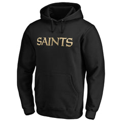 New Orleans Saints #1 Dad Pullover Hoodie - Black on sale