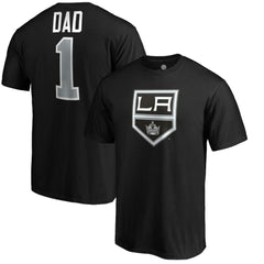 Los Angeles Kings #1 Dad T-Shirt - Black T-shirts