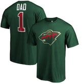 Minnesota Wild #1 Dad T-Shirt - Green T-shirts