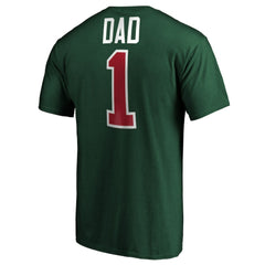 Minnesota Wild #1 Dad T-Shirt - Green T-shirts