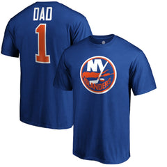 New York Islanders #1 Dad T-Shirt - Royal T-shirts