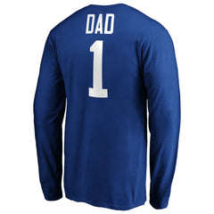 St. Louis Blues #1 Dad Long Sleeve T-Shirt - Blue T-shirts
