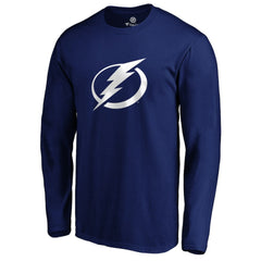Tampa Bay Lightning #1 Dad Long Sleeve T-Shirt - Blue T-shirts