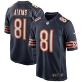 Doug Atkins Chicago Bears Game Retired Player Jersey - Navy outlet