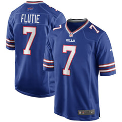 Doug Flutie Buffalo Bills Game Retired Player Jersey - Royal on sale