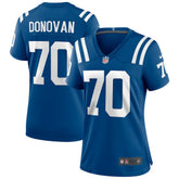 Art Donovan Indianapolis Colts Women's Game Retired Player Jersey - Royal cheap