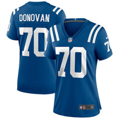Art Donovan Indianapolis Colts Women's Game Retired Player Jersey - Royal cheap