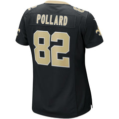 Bob Pollard New Orleans Saints Women's Game Retired Player Jersey - Black on sale