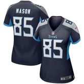 Derrick Mason Tennessee Titans Women's Game Retired Player Jersey - Navy for sale