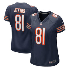 Doug Atkins Chicago Bears Women's Game Retired Player Jersey - Navy sale