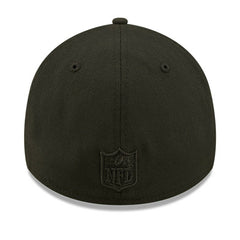 Atlanta Falcons New Era Black On Black Alternate Logo 39THIRTY Flex Hat cheap