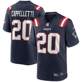 Gino Cappelletti New England Patriots Game Retired Player Jersey - Navy discount