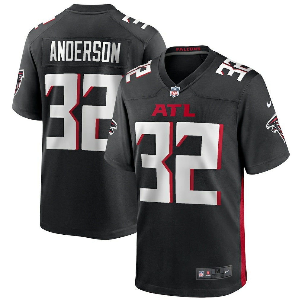 Jamal Anderson Atlanta Falcons Game Retired Player Jersey - Black discount