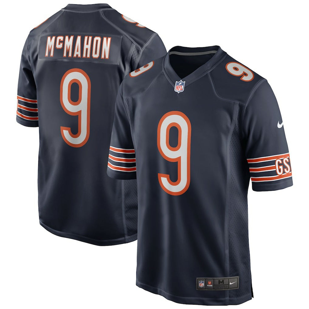 Jim McMahon Chicago Bears Game Retired Player Jersey - Navy online