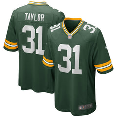 Jim Taylor Green Bay Packers Game Retired Player Jersey - Green sale