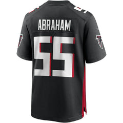 John Abraham Atlanta Falcons Game Retired Player Jersey - Black outlet