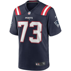 John Hannah New England Patriots Game Retired Player Jersey - Navy on sale
