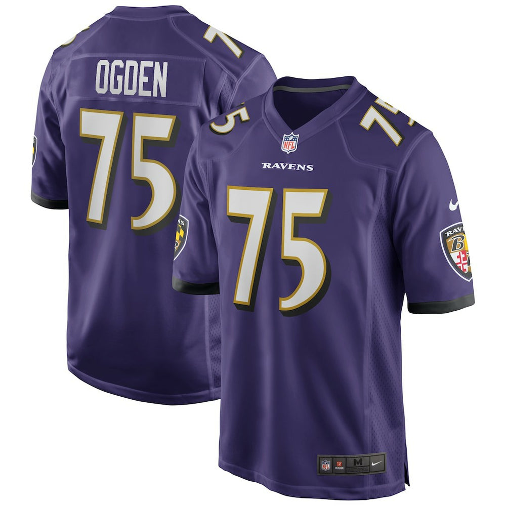Jonathan Ogden Baltimore Ravens Game Retired Player Jersey - Purple for sale