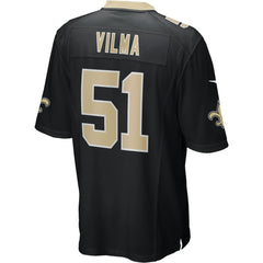 Jonathan Vilma New Orleans Saints Game Retired Player Jersey - Black on sale